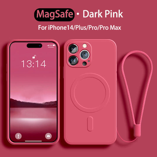 MagSafe Liquid Silicone Phone Case For iPhone14 Pro