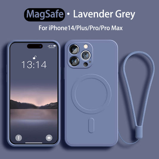 MagSafe Liquid Silicone Phone Case For iPhone14 Pro