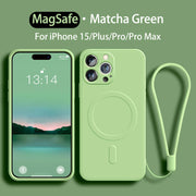 MagSafe Liquid Silicone Phone Case For iPhone 15 Series