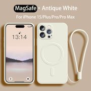 MagSafe Liquid Silicone Phone Case For iPhone 15 Series